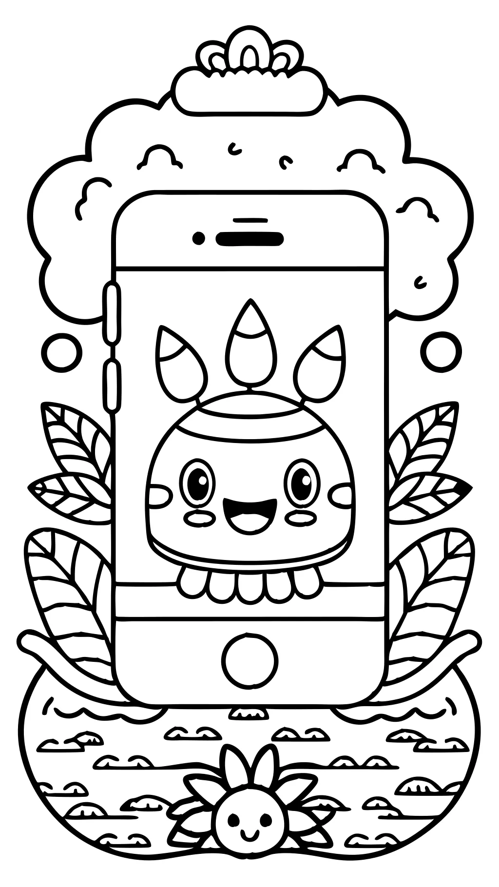 coloriage iPhone